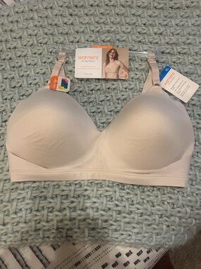 NWT Warners  Wireless Lift Bra Size XL (40-42) B-DD See Measurements In Pics
